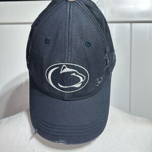 Nike youth distressed navy Penn State baseball hat